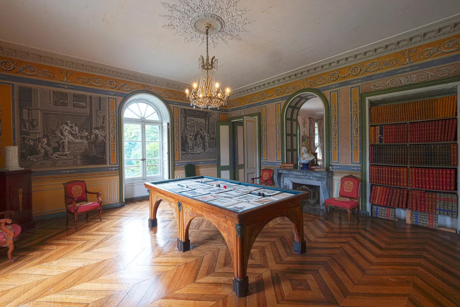Mobilier d'époque — Château de Syam — Villa Palladienne